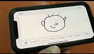 How to draw an emoji with your finger in text messages on iPhone 13