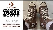 converse 70s high brown Review and on feet