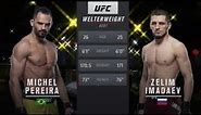 UFC Fight Night :Michel Pereira vs Zelim Imadaev Full Fight