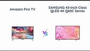 📺 Amazon Fire TV Omni QLED vs Samsung Q60C Quantum HDR 🌈