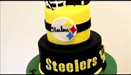 Pittsburgh Steelers Themed Cake - Football Theme Cake