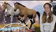ASTRIDE: A FIRST LOOK AT HORSE COATS + ANIMATIONS! Upcoming Horse Game | Pinehaven