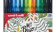 Uni-ball Signo RT1 Retractable Gel Pens 12 Pack Botanical