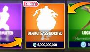 These Emotes Sound Better *BASS BOOSTED*..! (Fortnite Memes)