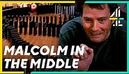 Hal’s INCREDIBLE Domino Run | Malcolm in the Middle