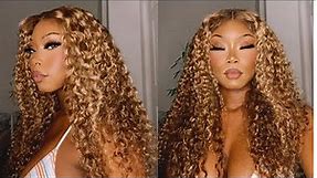 BEST BLONDE CURLY WIG EVER? BEYONCE IS THAT YOU?! Nadula Hair