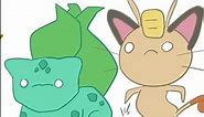 Meowth Meets Pikachu - Animation Meme