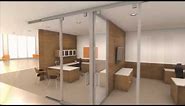 Movable Interior Office Walls | Full Height Portable Wall Partitions