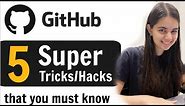 5 Github Hacks that you should know | for Coders