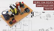 Build Simple 12.6V CC/CV Lithium Battery Charger using Viper VP22A Low Power Primary Switcher IC