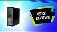 Dell OptiPlex 390 SFF Desktop Review | Affordable Dell Desktop