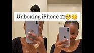 UNBOXING THE IPHONE 11, I BOUGHT MYSELF SOMETHING GOOD🥺|| SOUTH AFRICAN YOUTUBER #roadto300subs