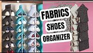 How to make shoe or clothes organizer | hanging shoe store