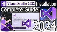 How to Install Microsoft Visual Studio 2022 on Windows 10/11 (64 bit) [2024 Update] .NET Developers