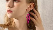 Hollow Out Lightning Earrings