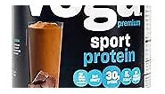 Vega Premium Sport Protein Chocolate Protein Powder, Vegan, Non GMO, Gluten Free Plant Based Protein Powder Drink Mix, NSF Certified for Sport, 29.5 oz