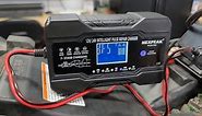 NEXPEAK NC201 PRO 10-Amp Smart Battery Charger 12V & 24V