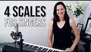 Four Beginner Scales for Singers