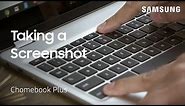 How to screen capture and take a screenshot on your Chromebook Plus | Samsung US