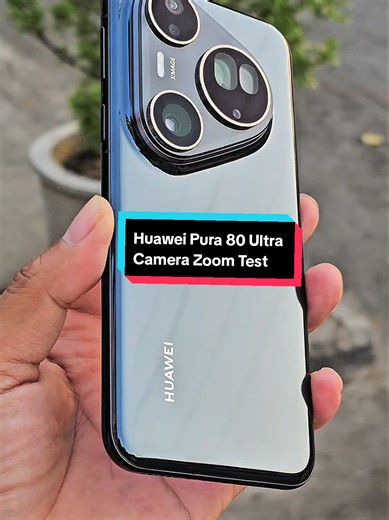 Huawei Pura 80 Ultra Camera Zoom Test ==================== DXO Mark မှာ နံပါတ်တစ် နေရာ ရထားပြီး Switchable Telephoto Lens ပါတဲ့ Huawei Pura 80 Ultra ရဲ့ ကင်မရာ Zoom Quality က ဘယ်လောက်ထိ ကောင်းလဲ ကျွန်တော် တို့ Mr.Smart ကနေ စမ်းပြပေးထားပါတယ်ဗျ။ Pura 80 Ultra မှာတော့ Main Camera ကို f1.6 ကနေ F4.0 အထိပြောင်းပေးနိုင်မယ့် Veritable Aperture ပါတဲ့ 1-inch RYYB Sensor နဲ့ 50MP ကင်မရာ ကို တပ်ဆင်ပေးထားပြီး ရုပ်ထွက်တွေ တော်တော်လေး မိုက်ပါတယ်။ Optical Lens ကိုတော့ Sensor Size 1/1.28