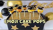 DIY Graduation Cake Pops | How to make Emoji Cake Pops
