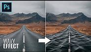 Wavy Effect in Photoshop | Photoshop Tutorial (Easy)