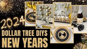 New Year’s Eve Party DIY ideas | Dollar Tree DIY New Years 2024 | DIY New Year Decorations