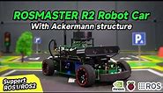 ROSMASTER R2 ROS2 Robot with Ackermann structure for Jetson NANO 4GB/Orin NANO/Orin NX/RPi 4B