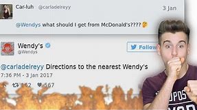 Wendy's Is Roasting People On Twitter