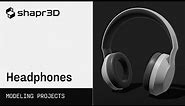 3D Design Headphones | Shapr3D Industrial Design Tutorial