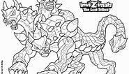 Cerberus, Invizimals The Lost Tribes coloring page printable game