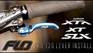 Unbreakable FLO Pro 120 Lever Install for Shimano XT/XTR/SLX Brakes | Mountain Bike Tutorial