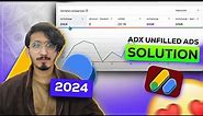 Google AdX Ads Unfilled Solution by Using Winning Ads Sizes | Easy Steps