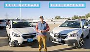 2020 vs. 2019 Subaru Outback Comparison Review