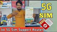 Jio 5G sim Supported Router | 5g router with sim card slot 2024