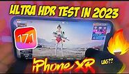 🔥iPhone XR Ultra HDR Bgmi Test in 2023 | iPhone XR Max Graphics Test after iOS 17