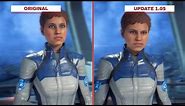Mass Effect: Andromeda - Original vs. Update 1.05