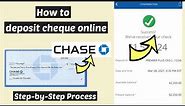 Chase deposit cheque | How to cash a check at Chase bank account online | Chase cash online deposit