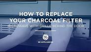 Charcoal Filter Replacement - Microwaves with Grille Behind the Door