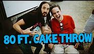 Steve Aoki 80 ft. Cake Throw Hits Fan In Wheelchair (Uncut Version)