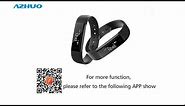ID115 Smart Bracelet Fitness Tracker Step Counter Activity Monitor Alarm Clock Vibration Wristband