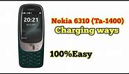 Nokia 6310 (Ta-1400) charging problem solution |Ta 1400 charging ways | nokia 6310 Charging fix