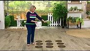 Plow & Hearth Set of 3 Rubber Garden Stepping Stones with Icon on QVC