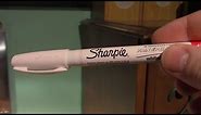 White Sharpie Paint Marker Review