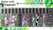 Topgraph Designer Cute Case for S23 Plus + Case Floral Flower Clear for Women Girly Girls, Transparent Phone Case Floral Design Compatible with Samsung Galaxy S23 Plus + (Flower Bouquet Wild)