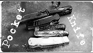 5 Old Pocket Knives Show & Tell #1 Decora Boker Hammer Brand Unknown Sabre