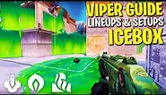 NEW ICEBOX VIPER GUIDE! Secret Viper Lineups and Setups (Valorant)