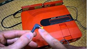 Sharp Twin Famicom Overview and Alternative Power Supplies