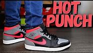 HOT OR NOT!? Nike AIR JORDAN 1 MID PINK SHADOW HOT PUNCH On Foot Review