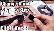 How to Change Band on Fitbit Versa, Versa 2 & Versa Lite Edition (Step by Step)
